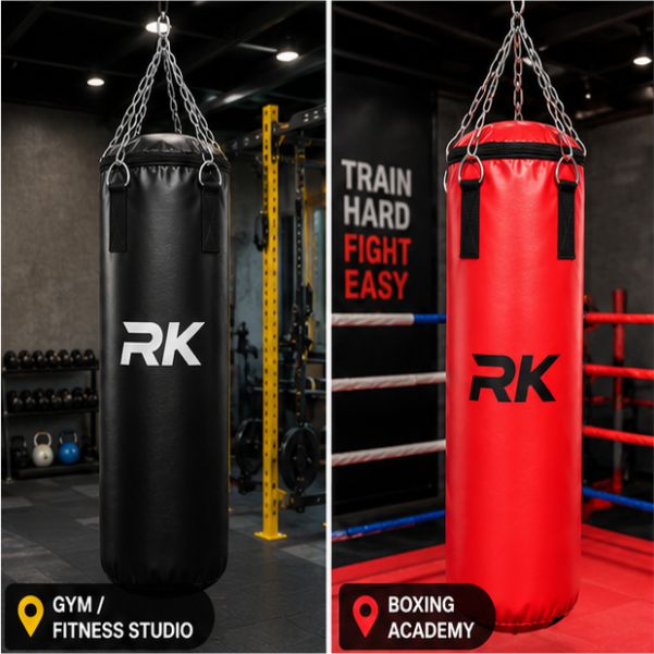 RK Heavy Duty Punching Bag for Boxing, MMA & Fitness Training